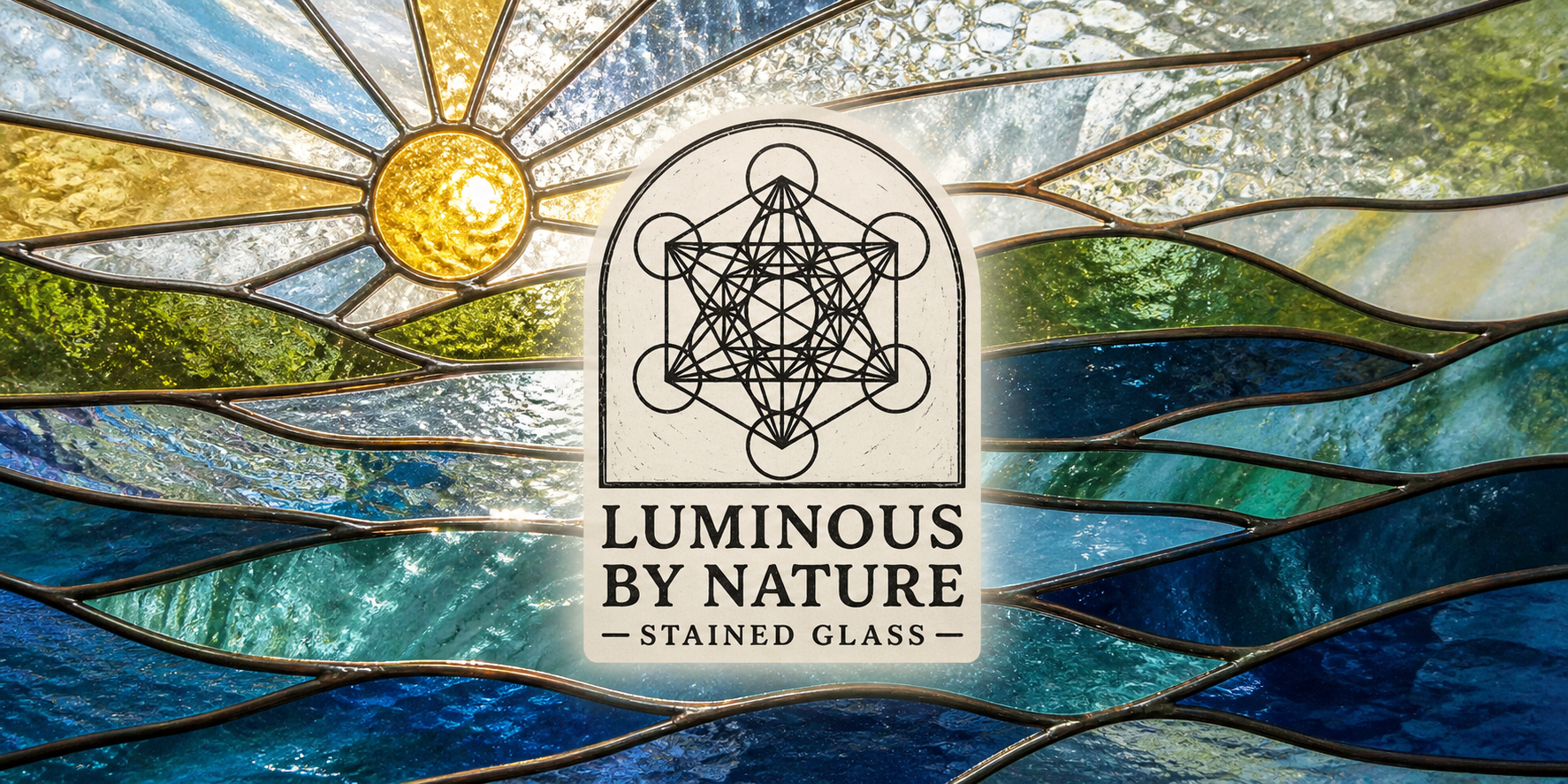 Luminous By Nature stained glass Sunshine Coast